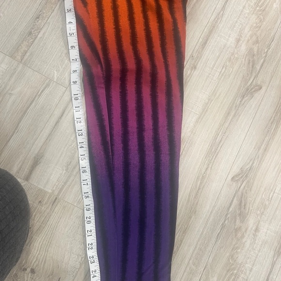 VTG Versace Jeans Couture Women’s Jeans Striped Pants Sz 28 Sz 42 Italy rare - Picture 12 of 14